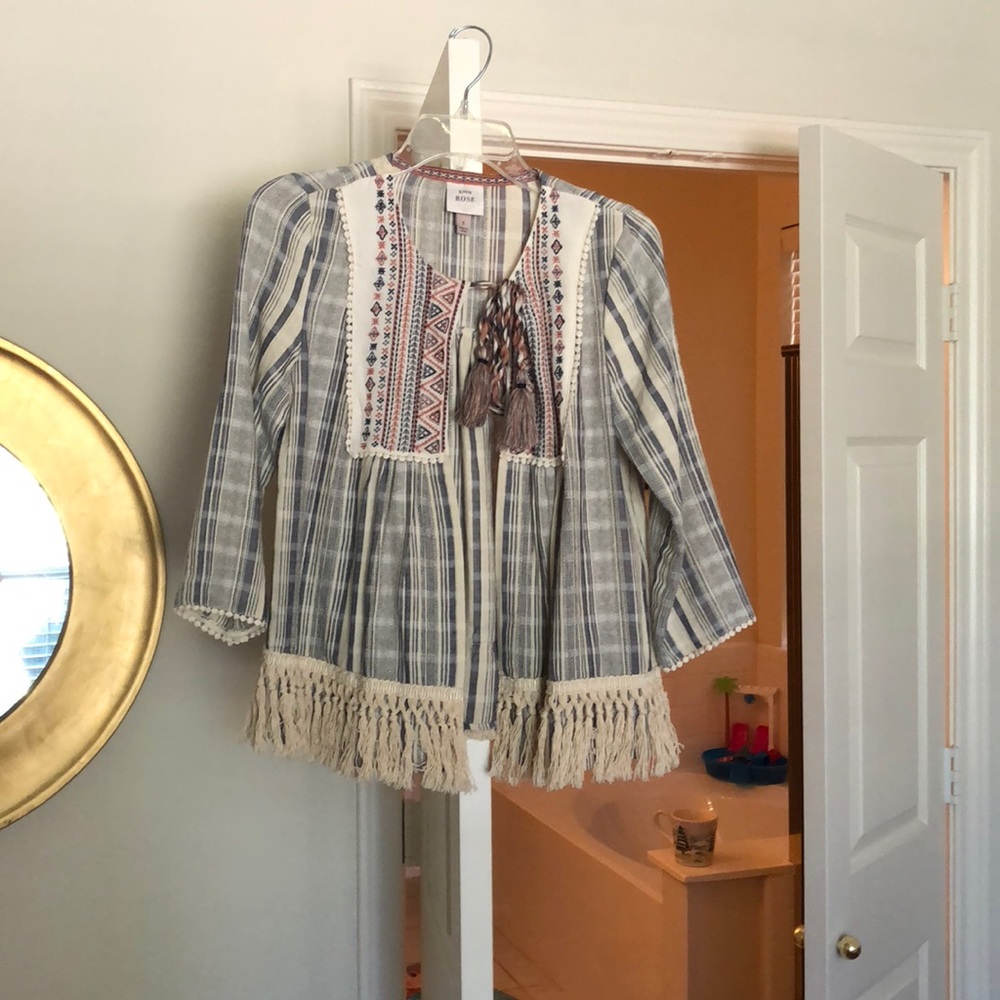 Knox rose bohemian top
